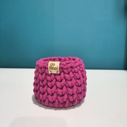 Mały koszyczek bordowy