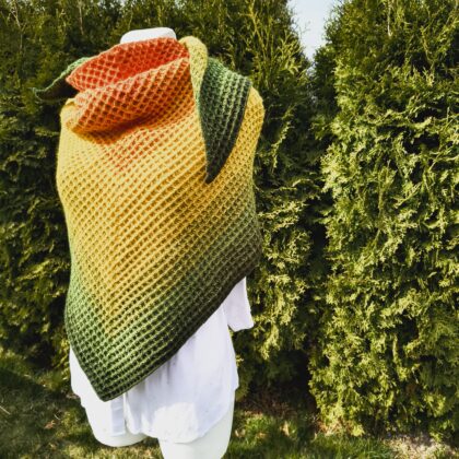 Chusta - wiosenne gofry