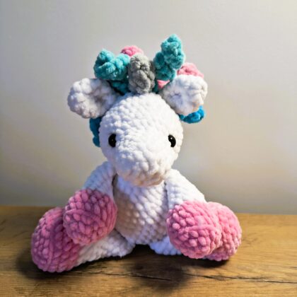 Pluszowy jednorożec