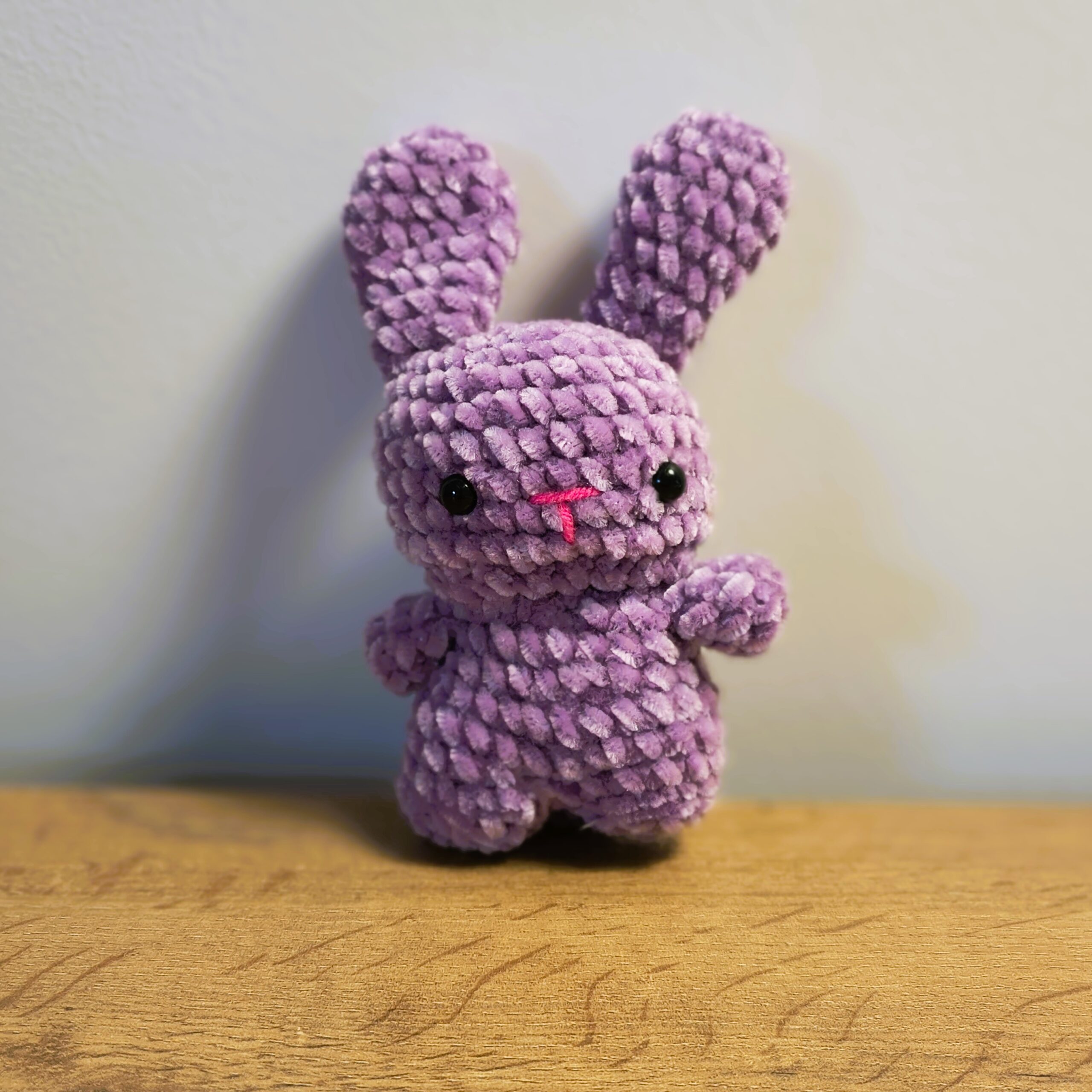 Pluszowy królik - fiolet