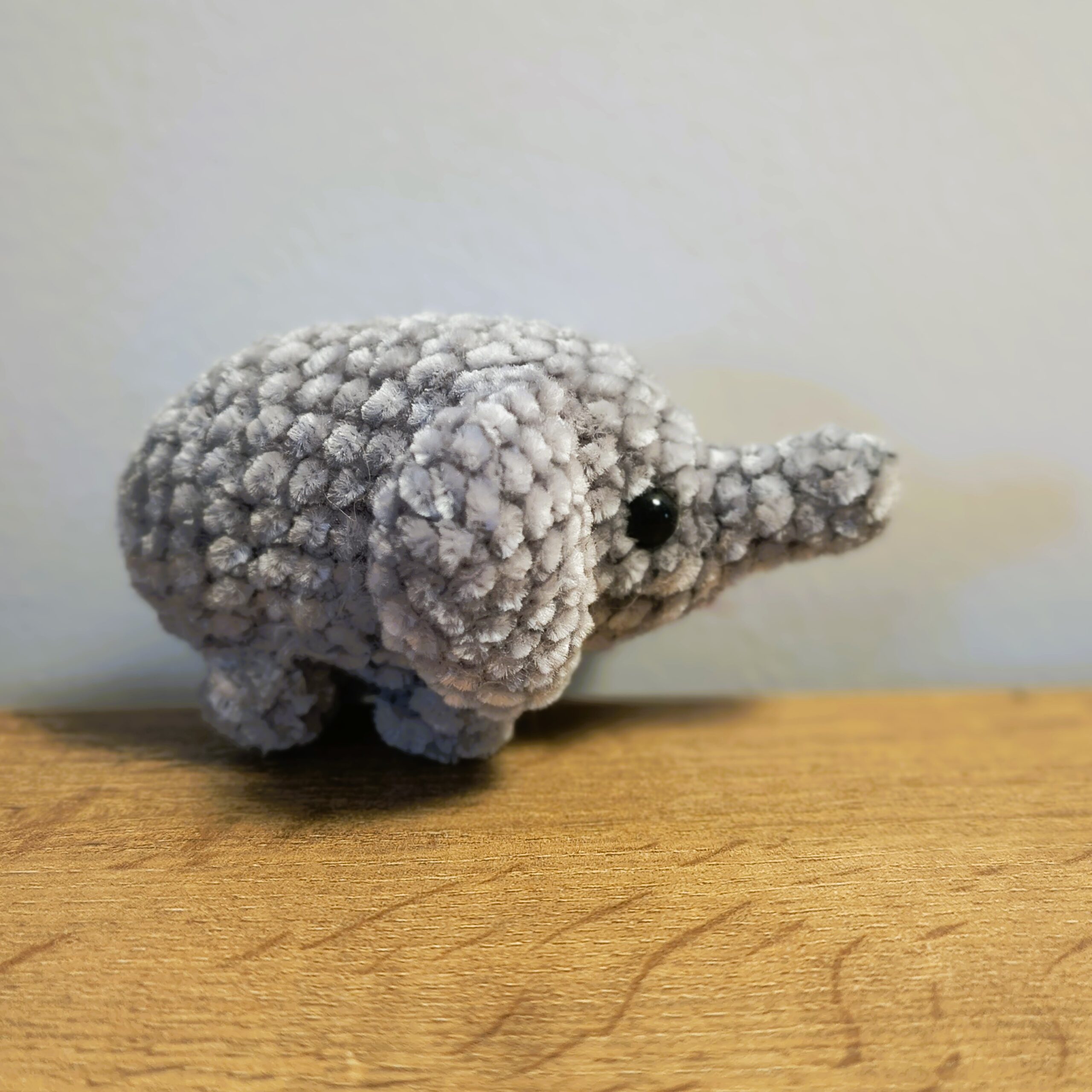 Pluszowy słonik - szary